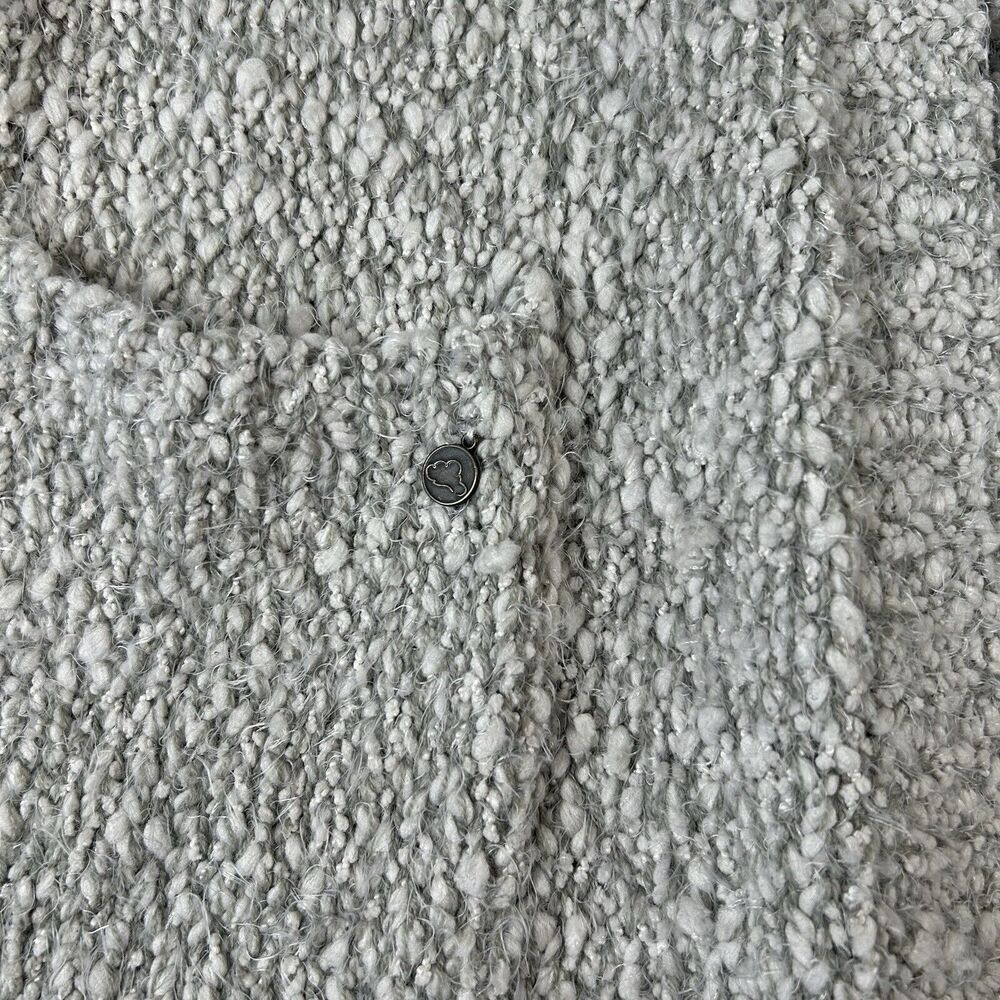 Soft Surroundings Heathered Gray Cardigan - Picture 6 of 8